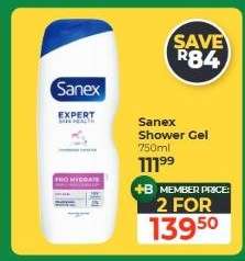Sanex Shower Gel