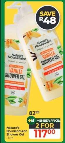 Nature's Nourishment Shower Gel