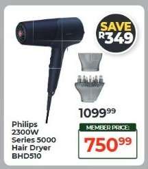Philips 2300W Series 5000 Hair Dryer BHD510