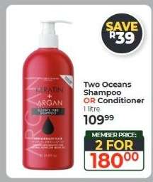TWO OCEANS Shampoo or Conditioner