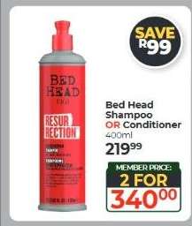 Bed Head Shampoo OR Conditioner