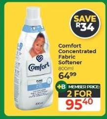 Comfort Concentrated Fabric Softener