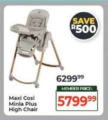 Maxi Cosi Minla Plus High Chair