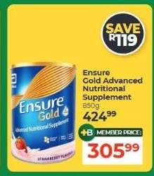 Ensure Gold Advanced Nutritional Supplement