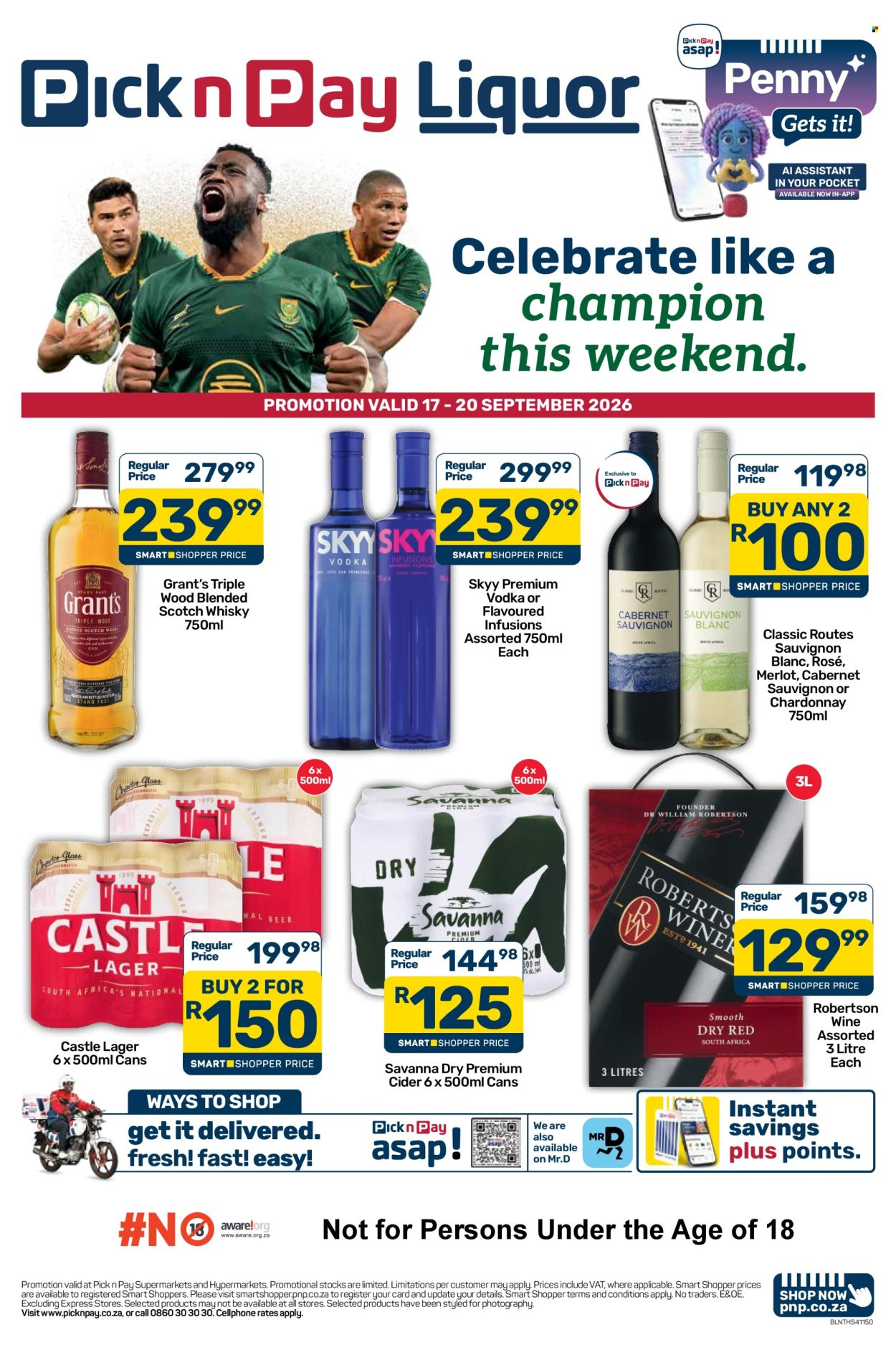 Pick n Pay specials - 17/09/2026 - 20/09/2026. Page 1