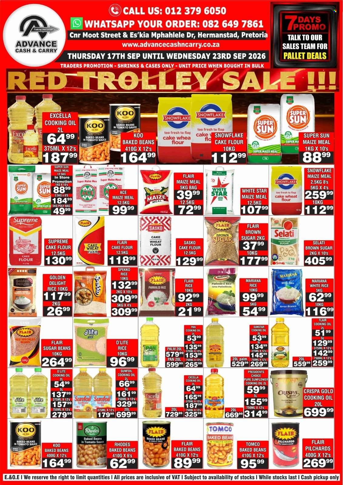 Advance Cash & Carry specials - 17/09/2026 - 23/09/2026. Page 1