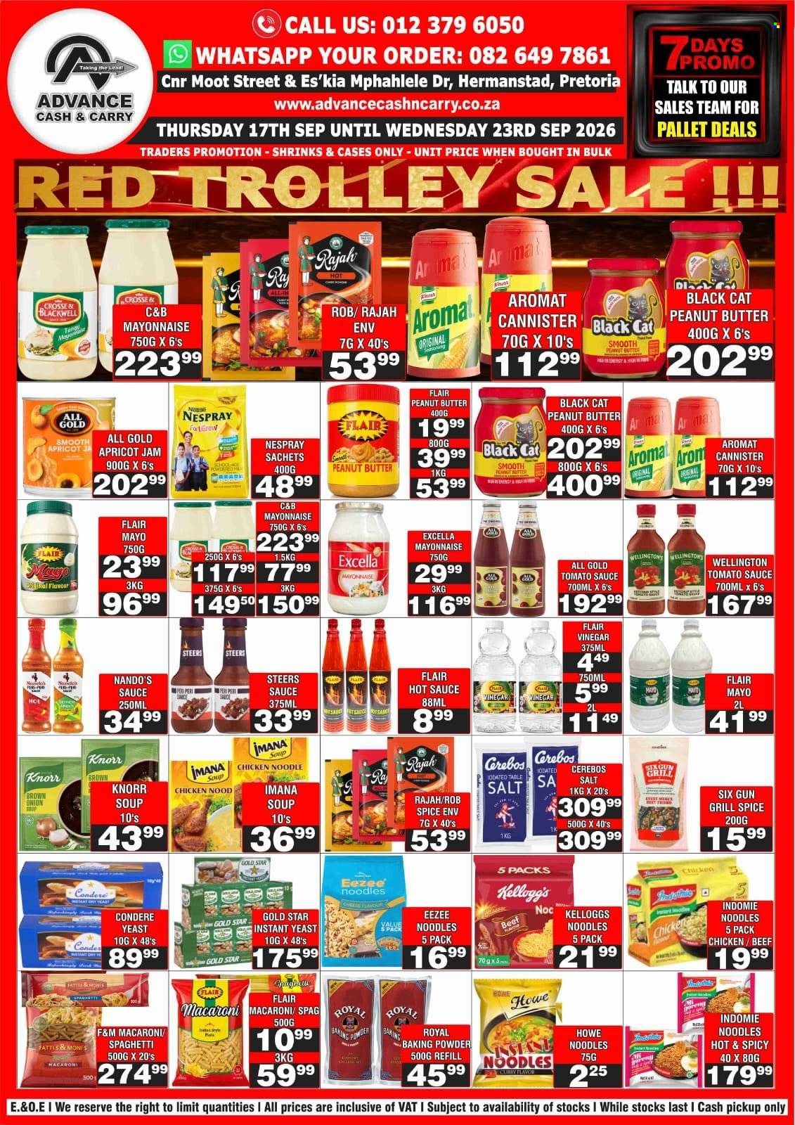 Advance Cash & Carry specials - 17/09/2026 - 23/09/2026. Page 2