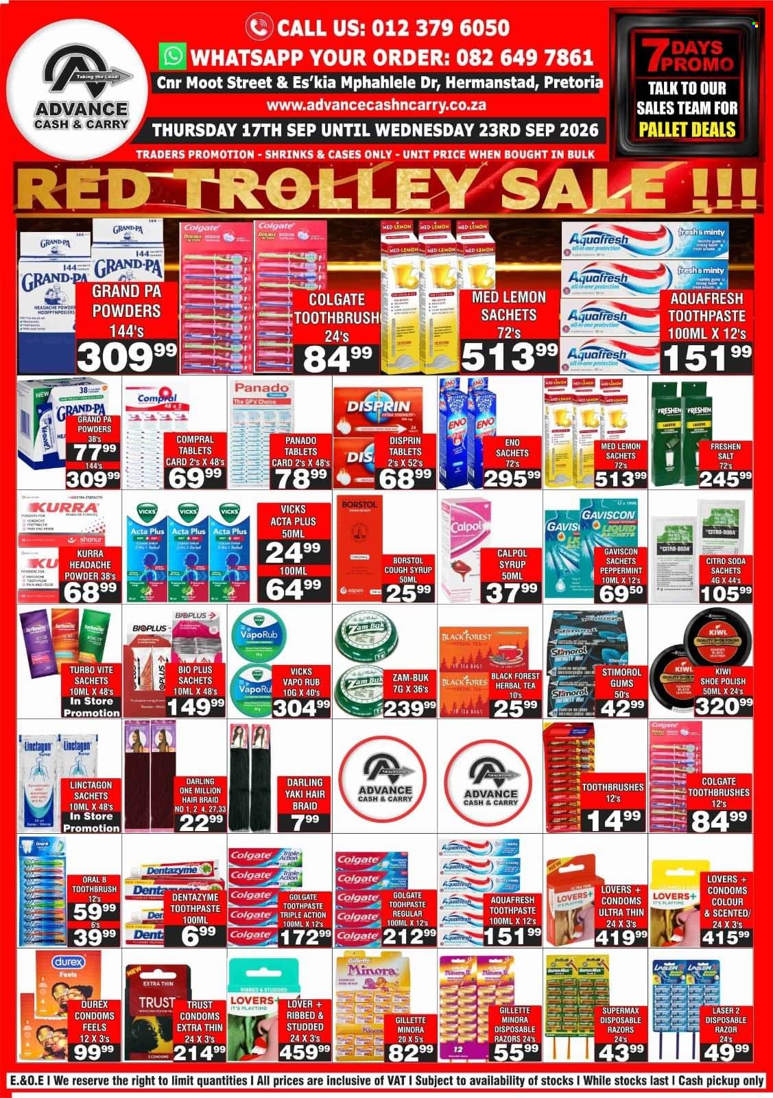 Advance Cash & Carry specials - 17/09/2026 - 23/09/2026. Page 7