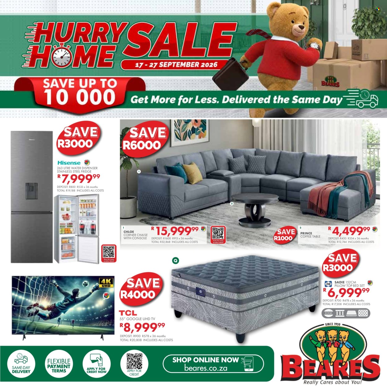 Beares specials - 17/09/2026 - 27/09/2026. Page 1