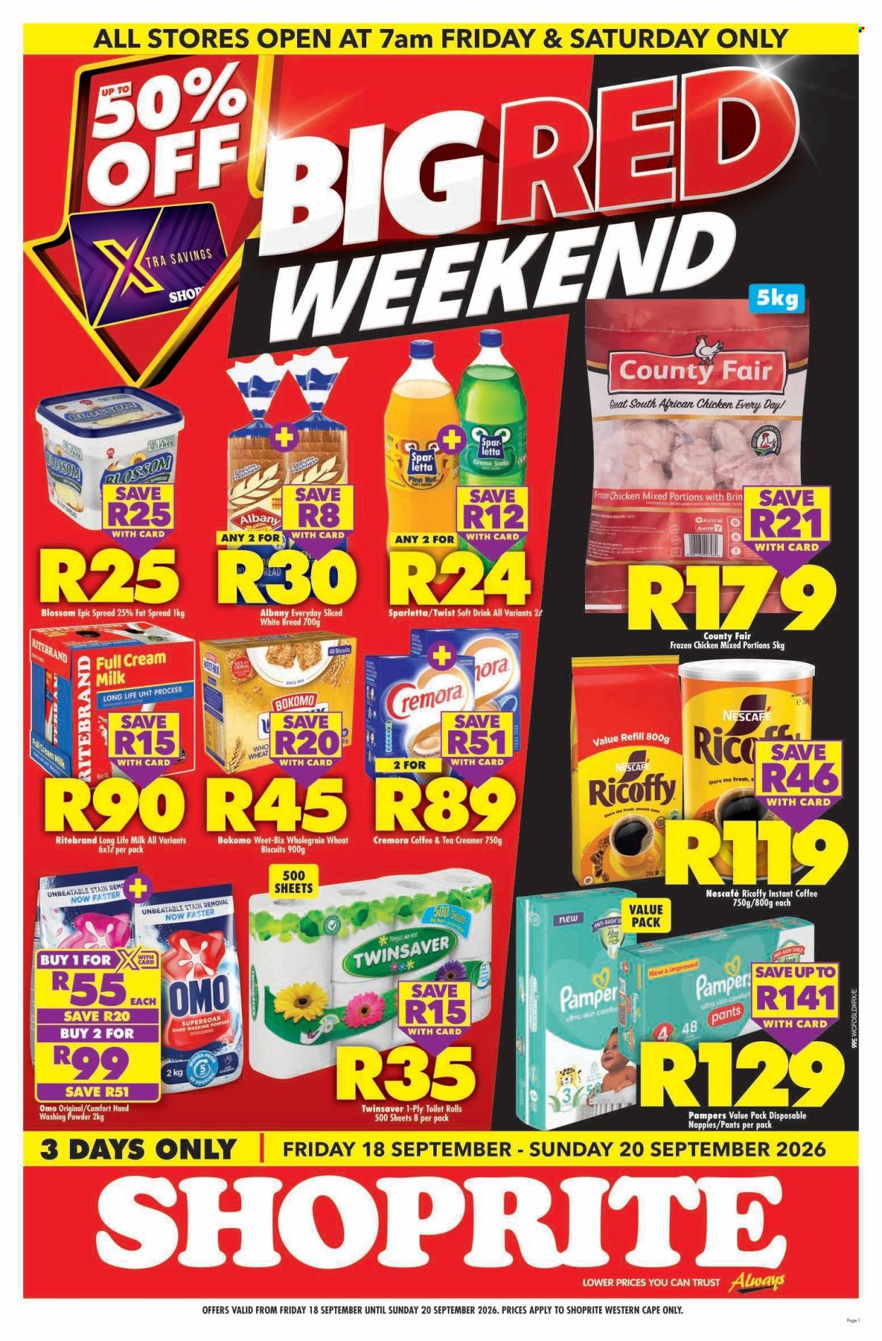 Shoprite specials - 18/09/2026 - 20/09/2026. Page 1