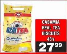 CASAMIA REAL TEA BISCUITS 48's