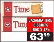CASAMIA TIME BISCUITS