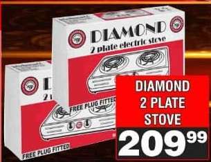 DIAMOND 2 PLATE STOVE