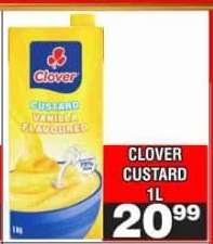 CLOVER CUSTARD 1L