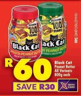 BLACK CAT PEANUT BUTTER