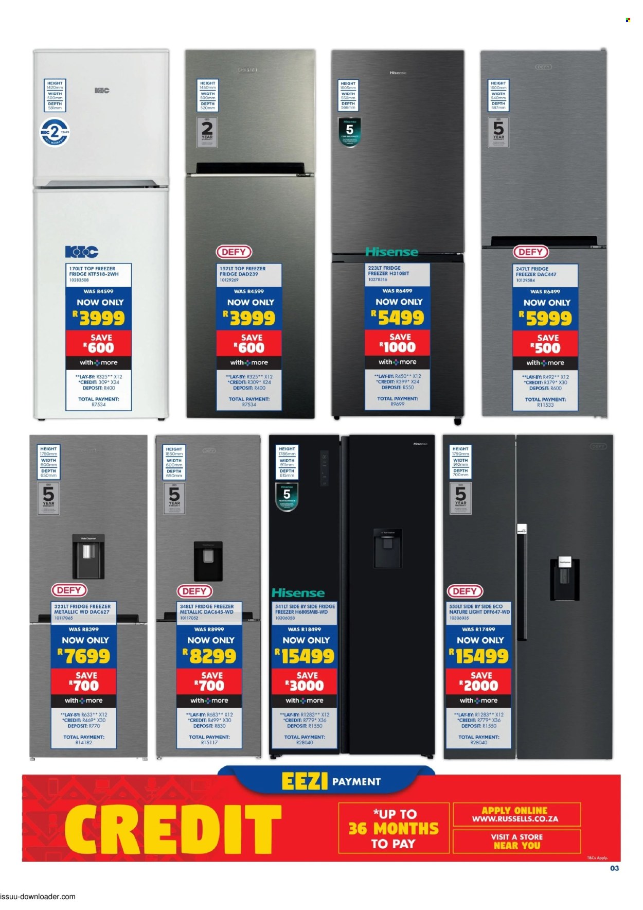 Russells specials - 17/09/2026 - 14/10/2026. Page 3