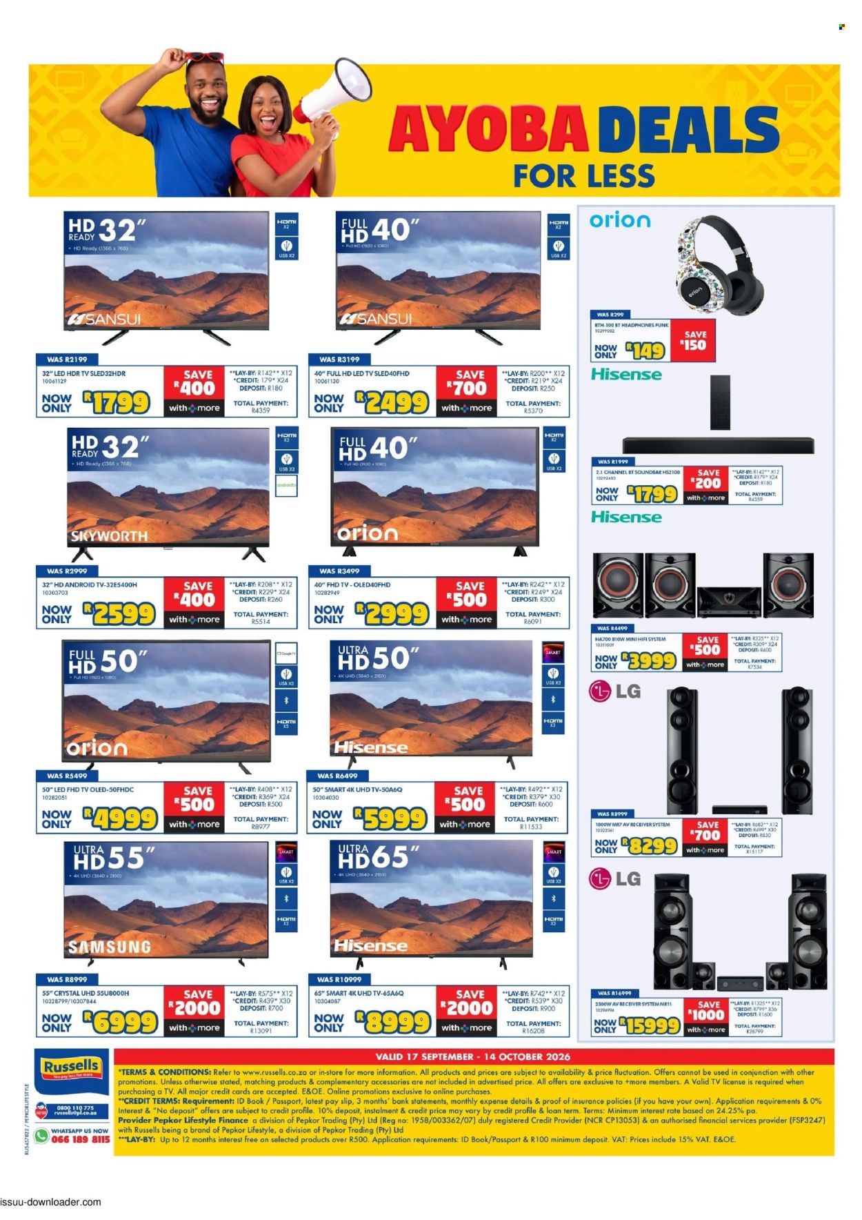 Russells specials - 17/09/2026 - 14/10/2026. Page 16