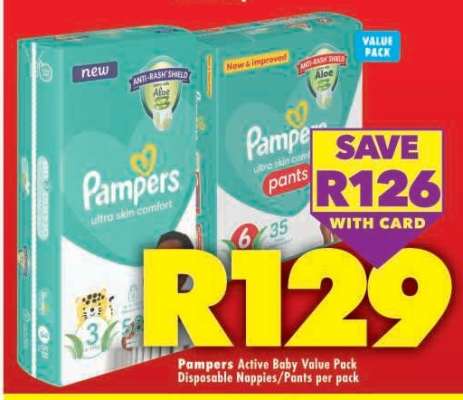 Pampers Active Baby Value Pack