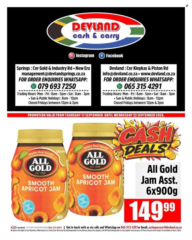 Devland catalogue  - 17/09/2026 - 23/09/2026.