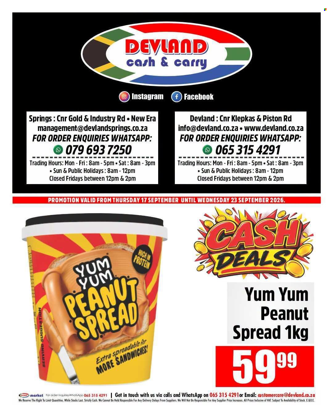 Devland specials - 17/09/2026 - 23/09/2026. Page 3