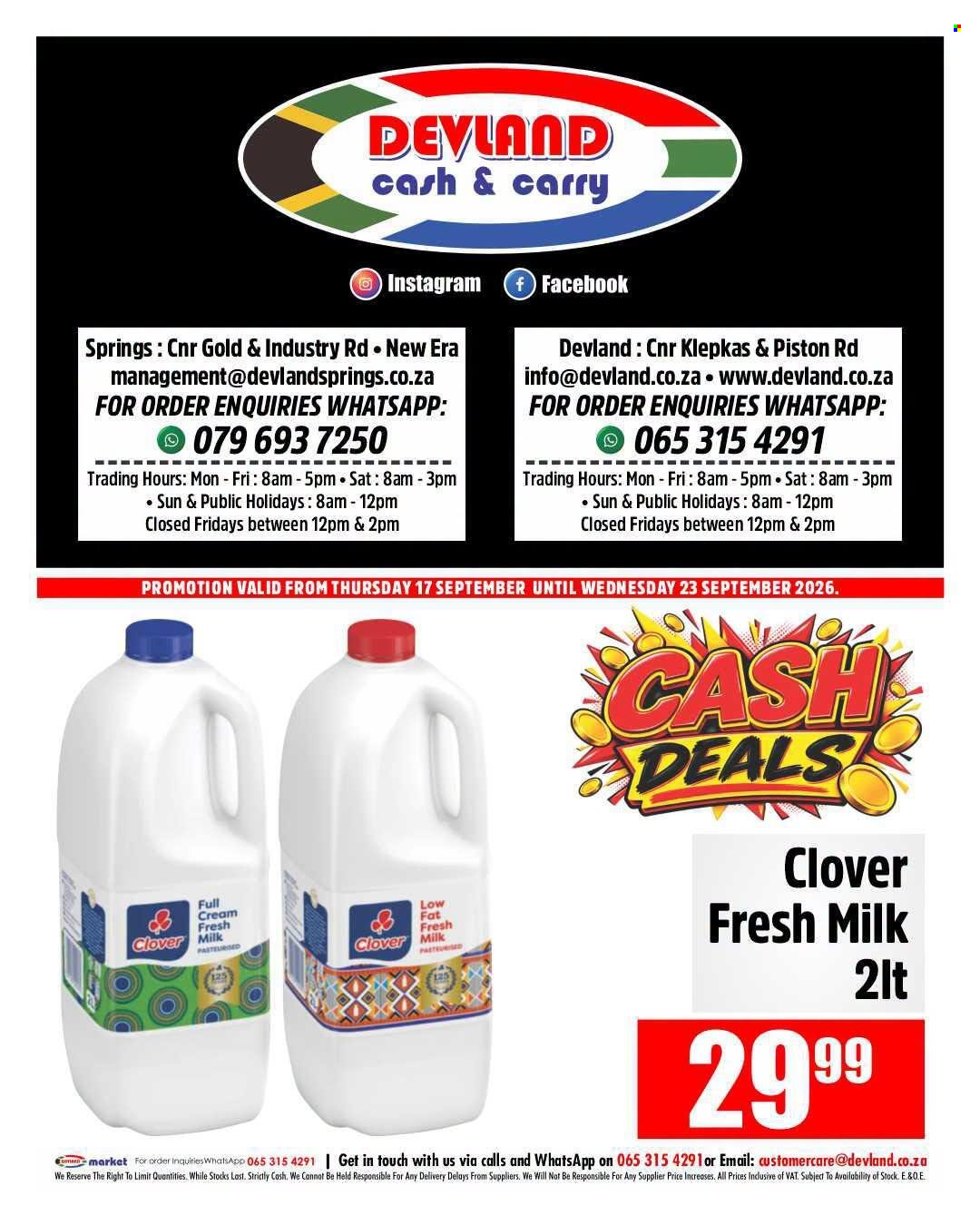 Devland specials - 17/09/2026 - 23/09/2026. Page 4
