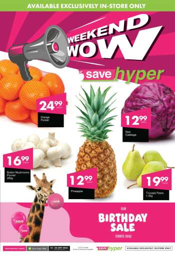 Save catalogue  - 18/09/2026 - 20/09/2026.