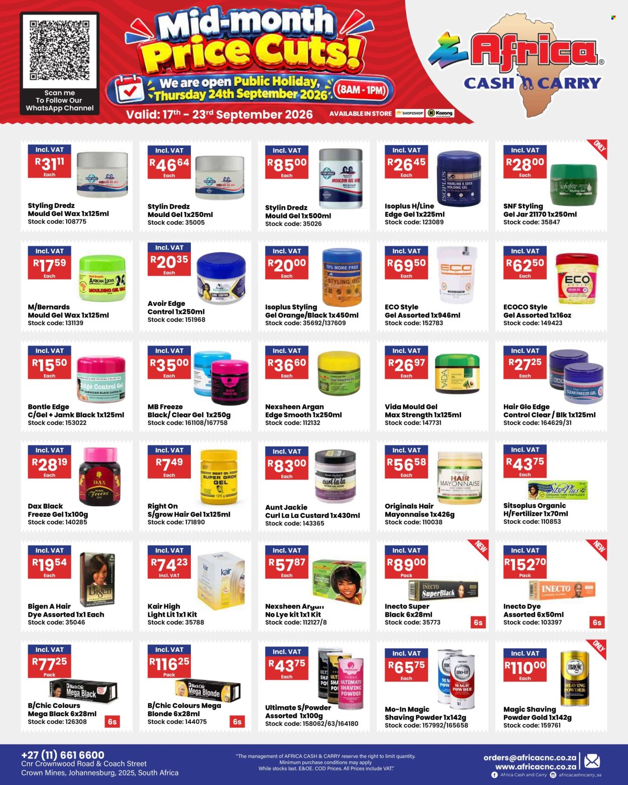 Africa Cash & Carry specials - 17/09/2026 - 23/09/2026. Page 4
