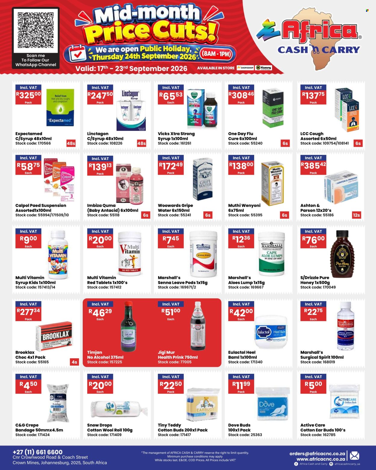 Africa Cash & Carry specials - 17/09/2026 - 23/09/2026. Page 9