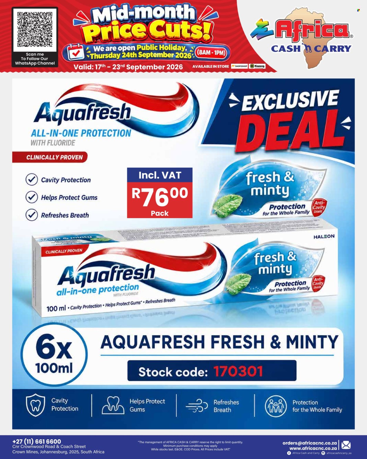 Africa Cash & Carry specials - 17/09/2026 - 23/09/2026. Page 13
