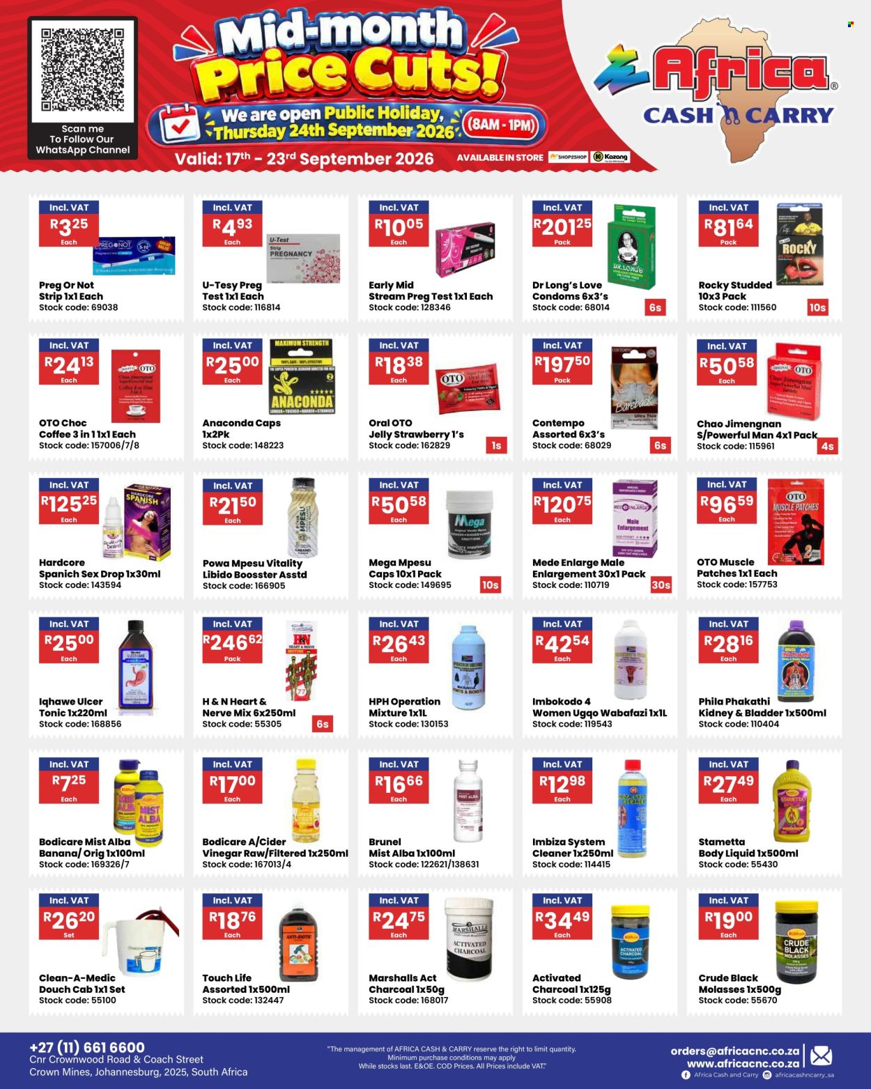 Africa Cash & Carry specials - 17/09/2026 - 23/09/2026. Page 19