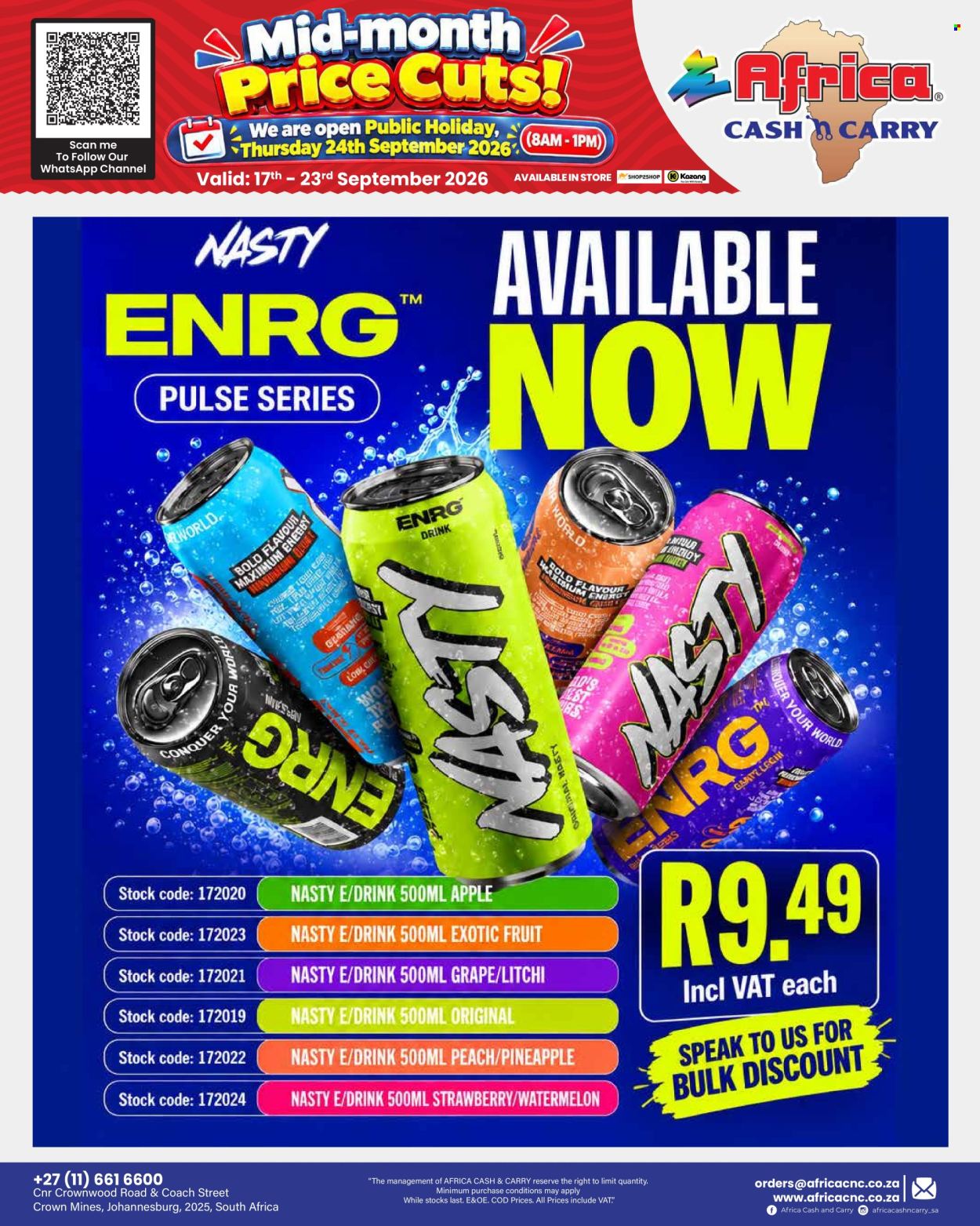 Africa Cash & Carry specials - 17/09/2026 - 23/09/2026. Page 24