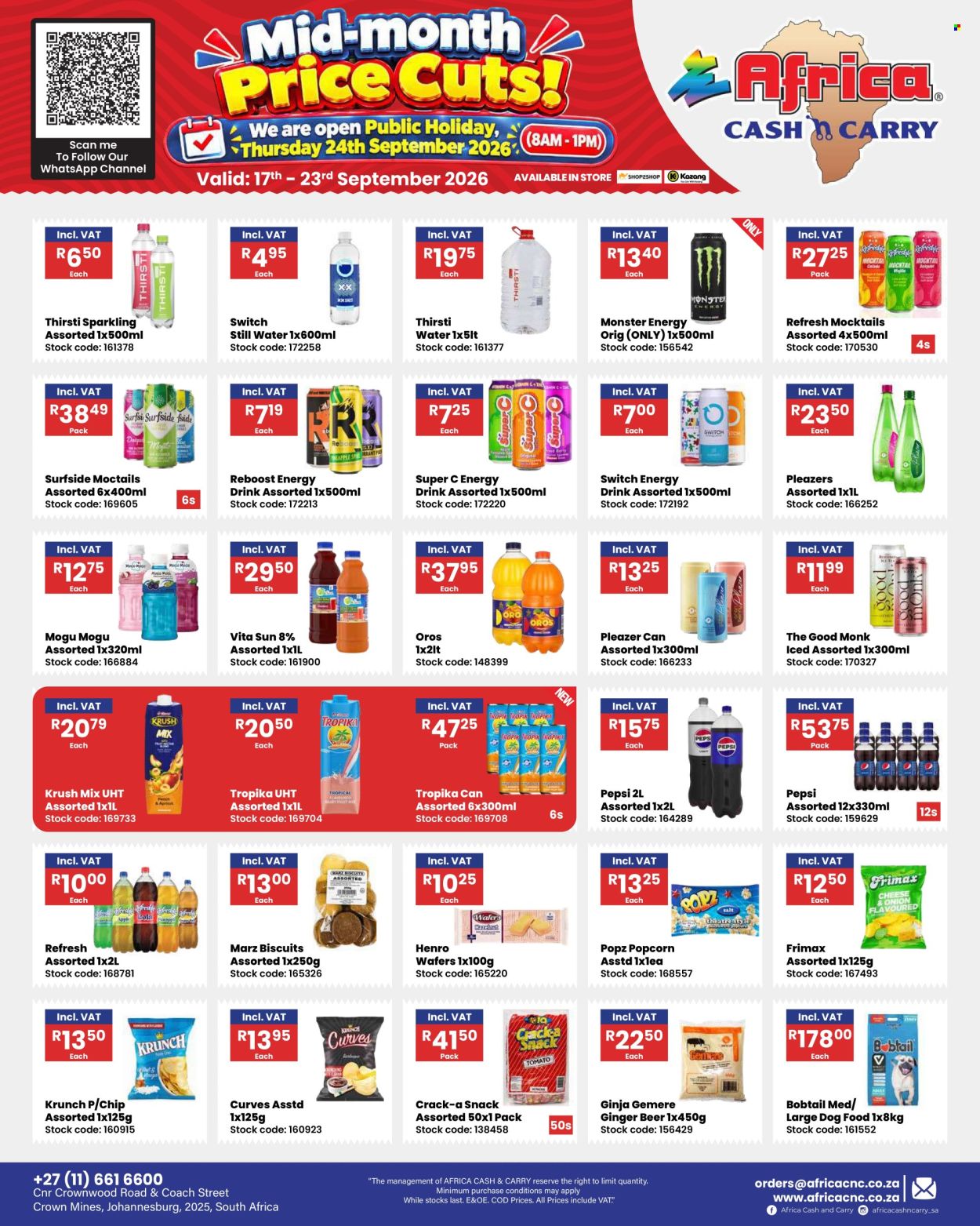 Africa Cash & Carry specials - 17/09/2026 - 23/09/2026. Page 26