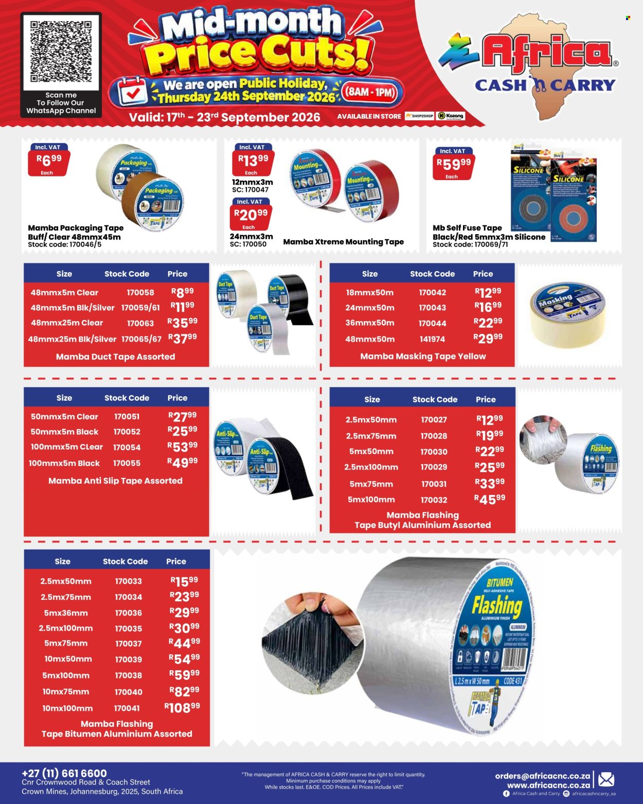 Africa Cash & Carry specials - 17/09/2026 - 23/09/2026. Page 42