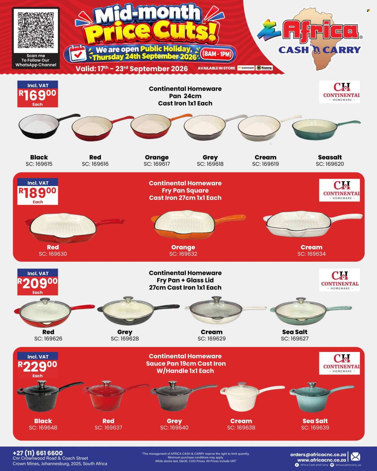 Africa Cash & Carry specials - 17/09/2026 - 23/09/2026. Page 48
