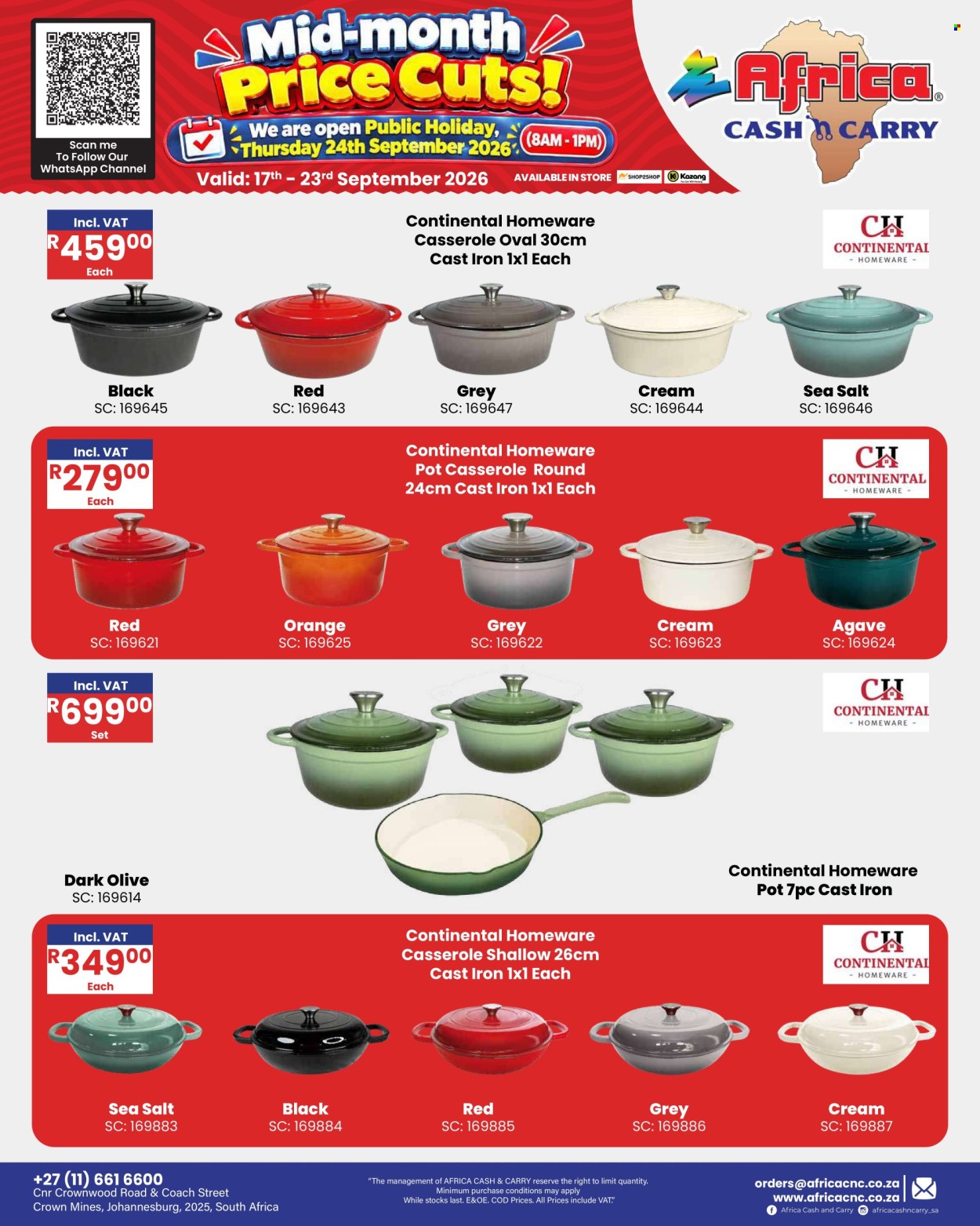 Africa Cash & Carry specials - 17/09/2026 - 23/09/2026. Page 49