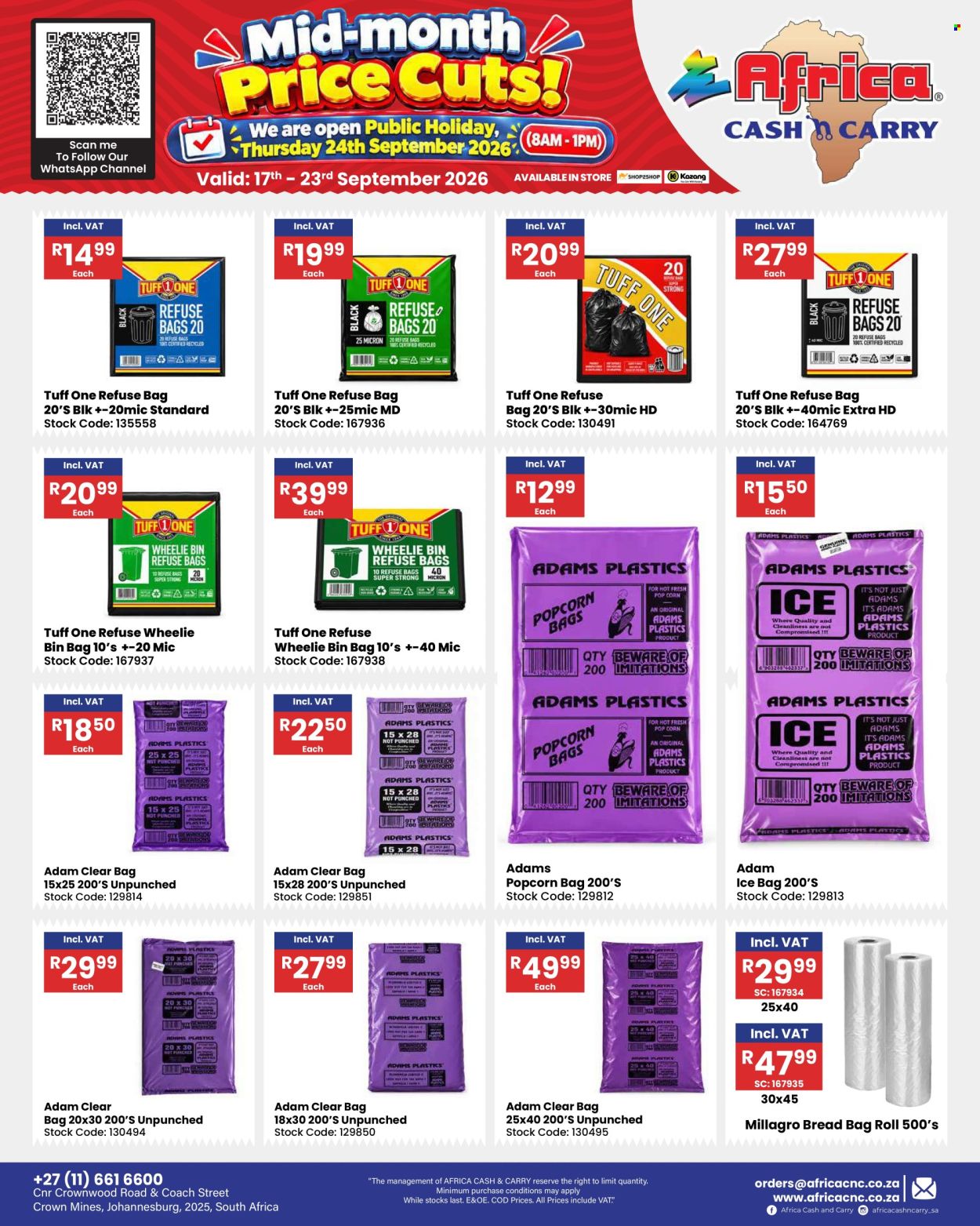 Africa Cash & Carry specials - 17/09/2026 - 23/09/2026. Page 53