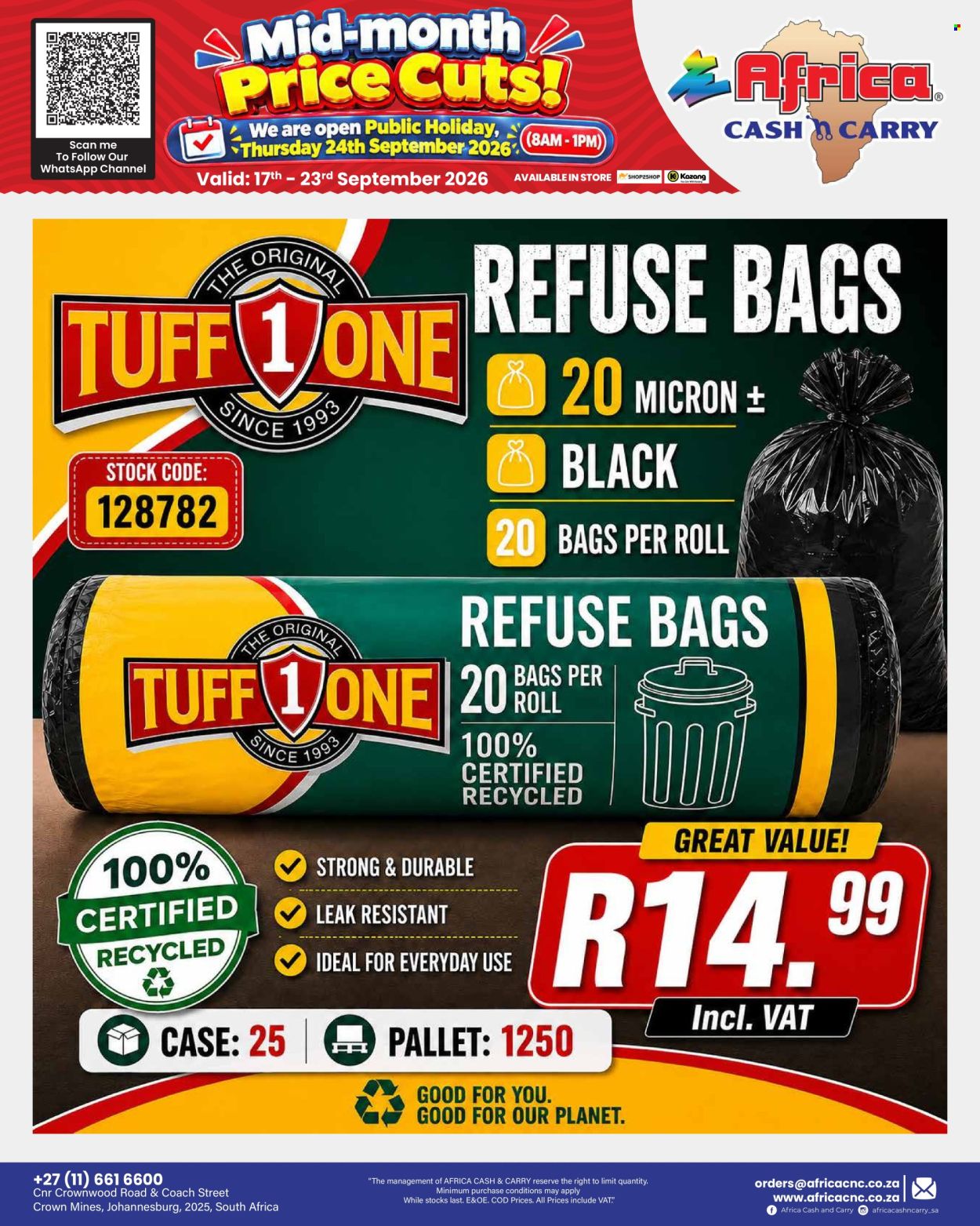 Africa Cash & Carry specials - 17/09/2026 - 23/09/2026. Page 54