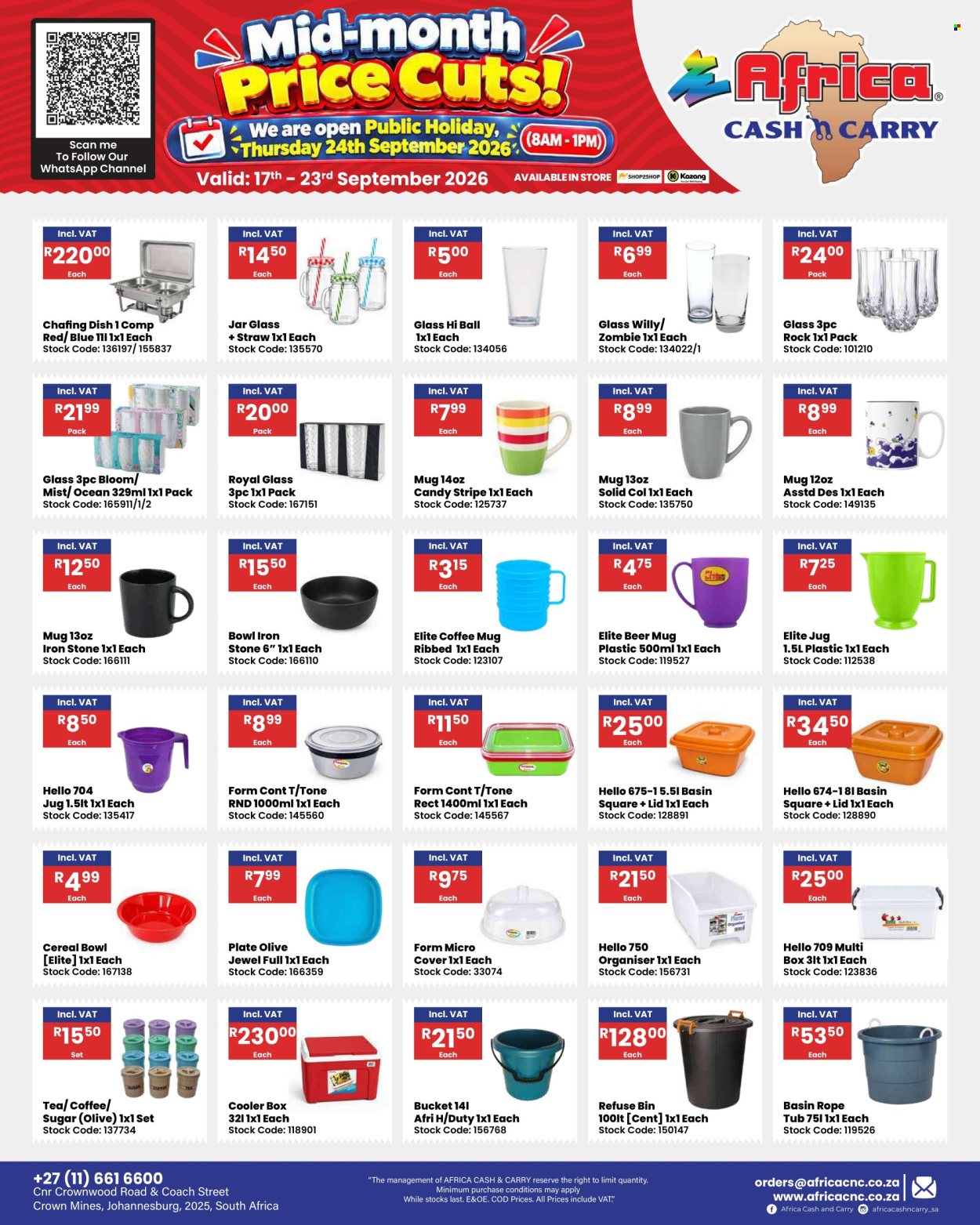 Africa Cash & Carry specials - 17/09/2026 - 23/09/2026. Page 59