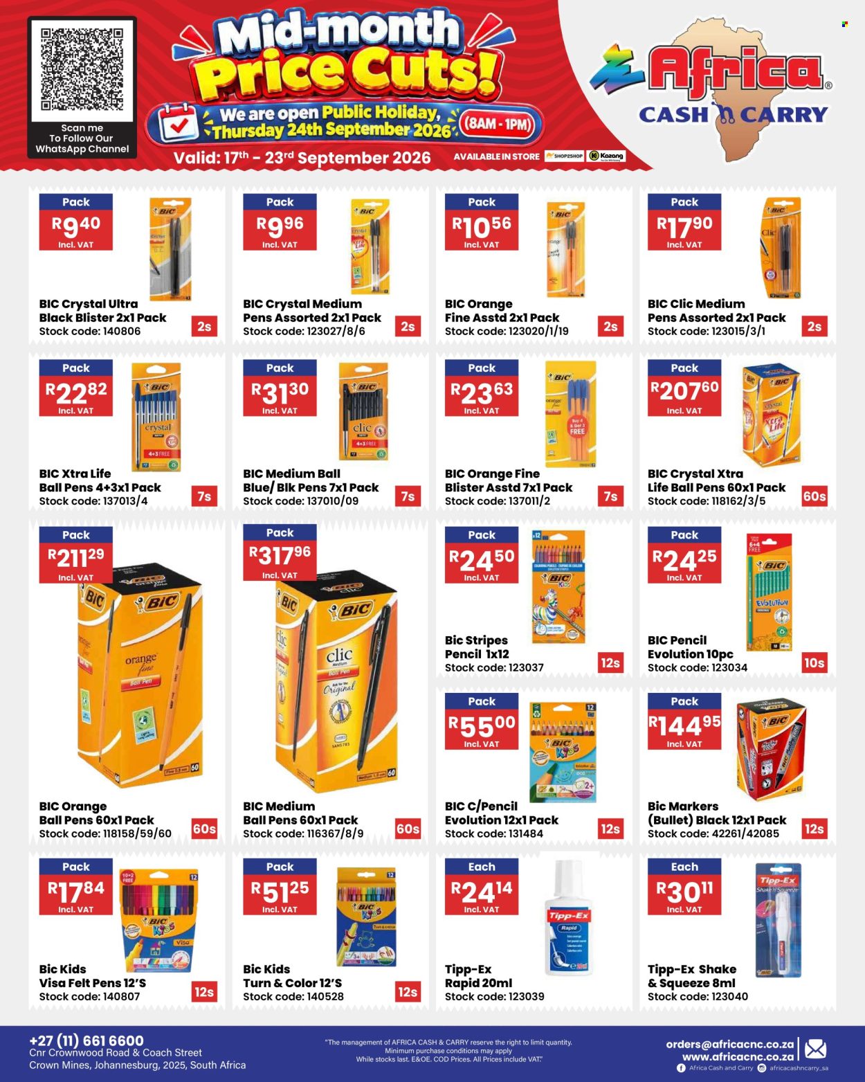 Africa Cash & Carry specials - 17/09/2026 - 23/09/2026. Page 62