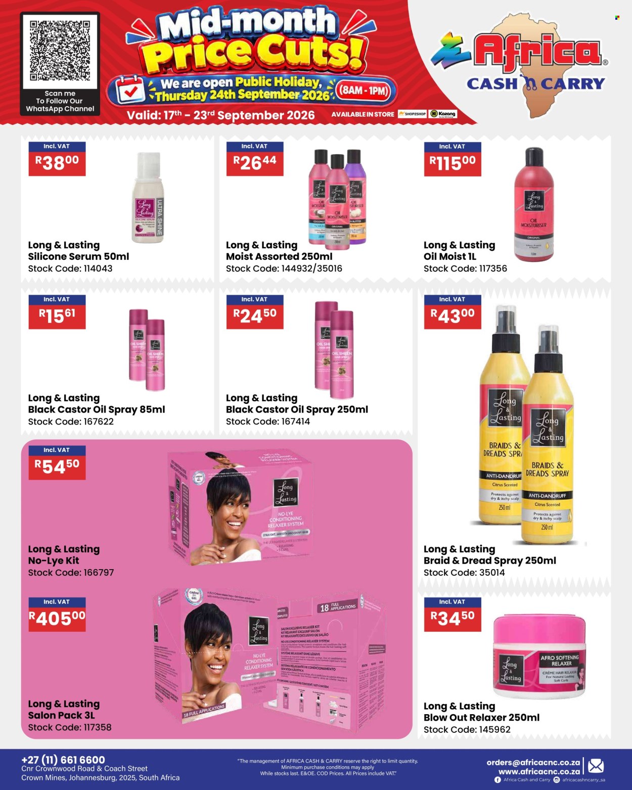 Africa Cash & Carry specials - 17/09/2026 - 23/09/2026. Page 64
