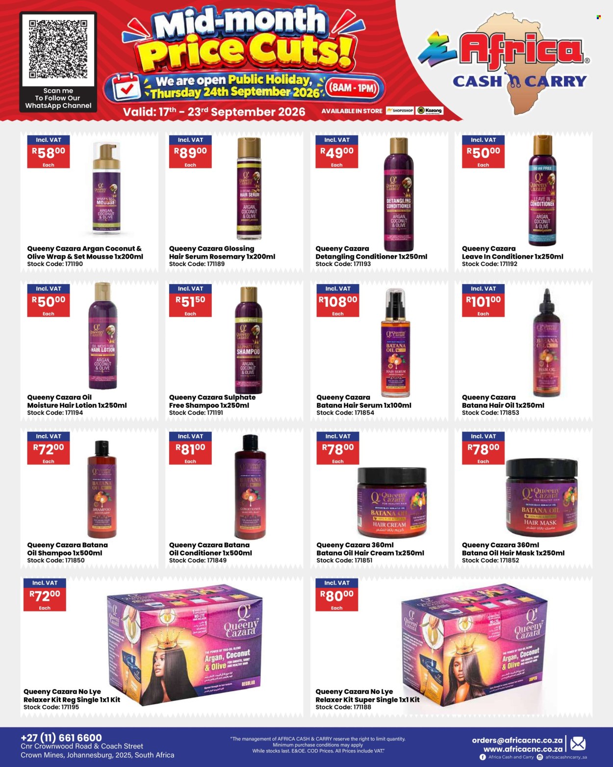 Africa Cash & Carry specials - 17/09/2026 - 23/09/2026. Page 65