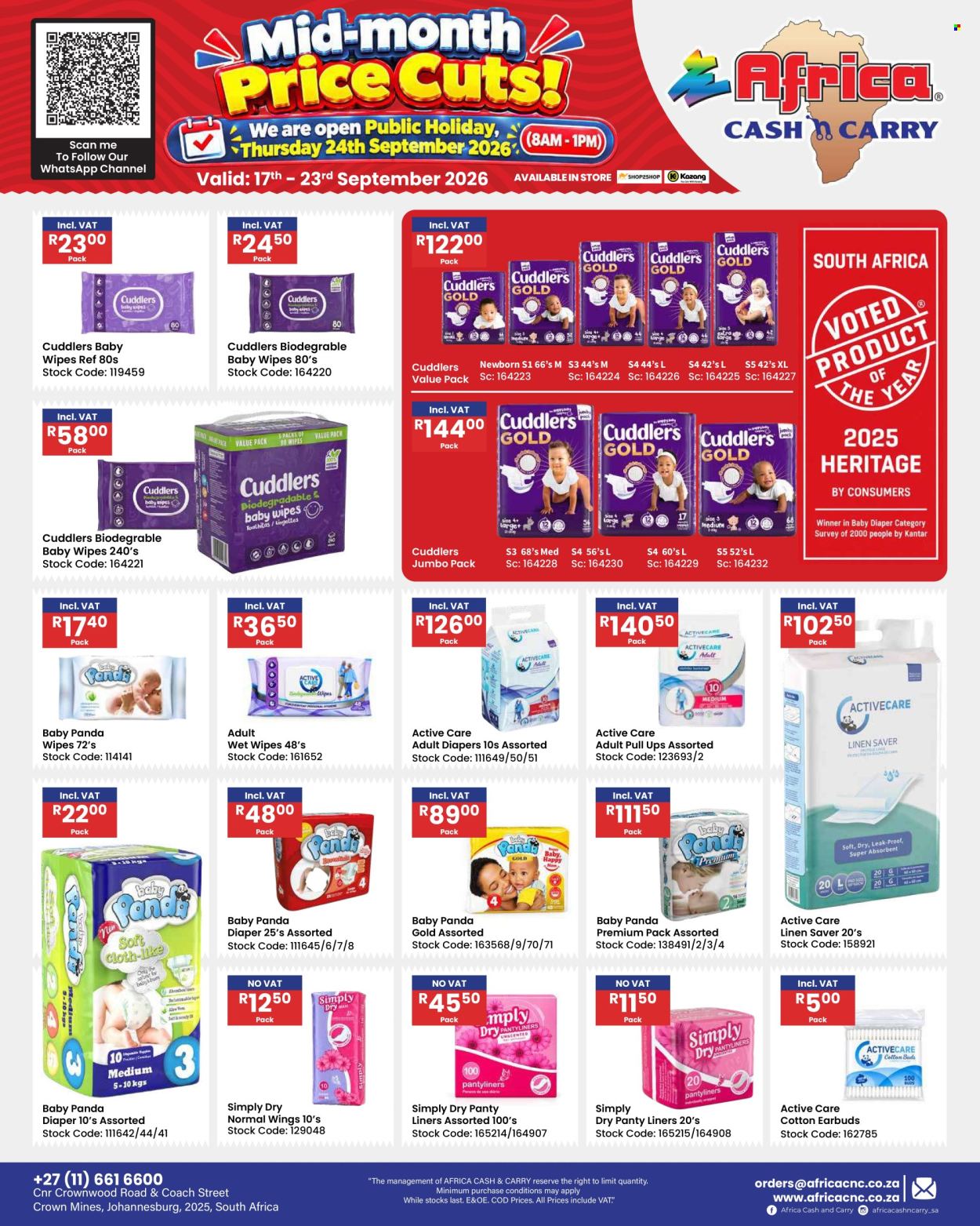 Africa Cash & Carry specials - 17/09/2026 - 23/09/2026. Page 70
