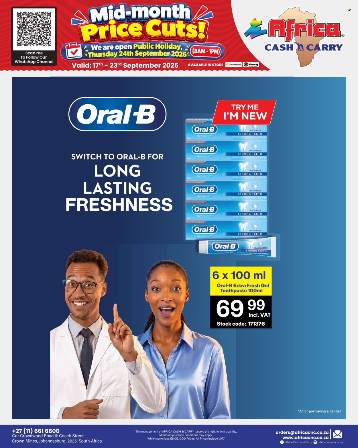 Africa Cash & Carry specials - 17/09/2026 - 23/09/2026. Page 71