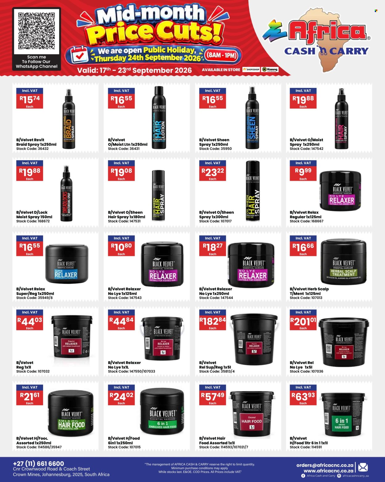 Africa Cash & Carry specials - 17/09/2026 - 23/09/2026. Page 78