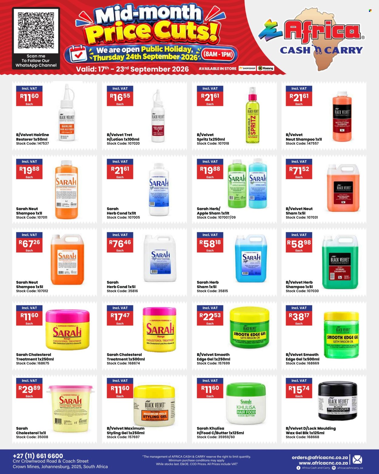 Africa Cash & Carry specials - 17/09/2026 - 23/09/2026. Page 79