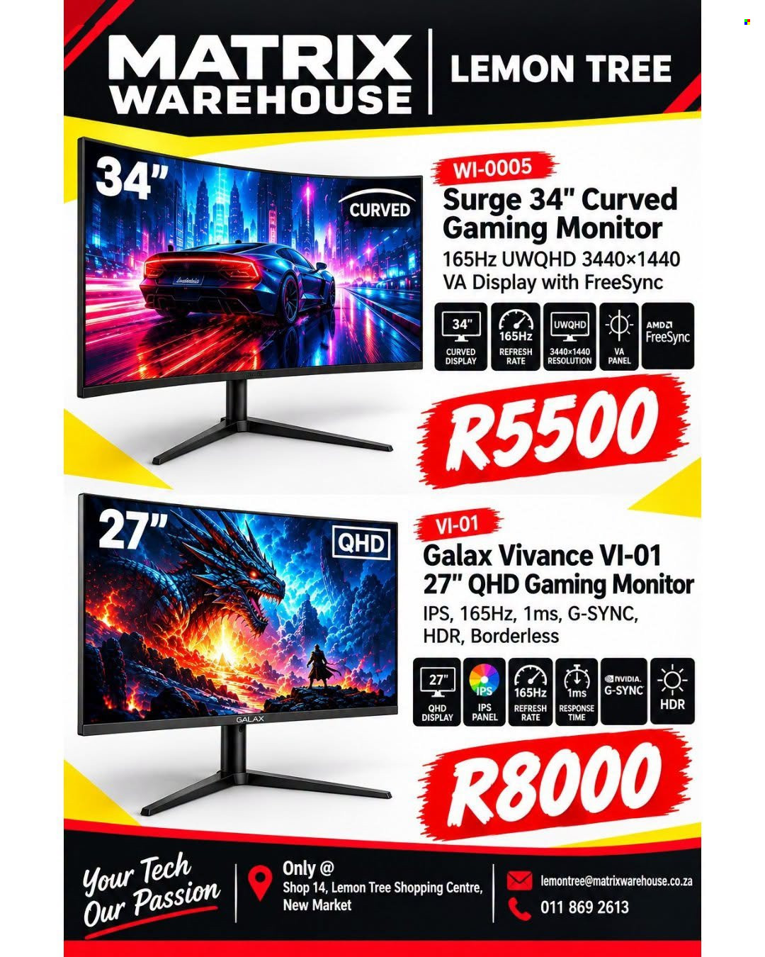 Matrix Warehouse specials. Page 6