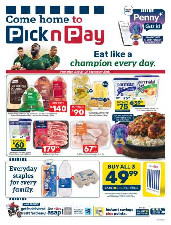 Pick n Pay catalogue  - 21/09/2026 - 27/09/2026.