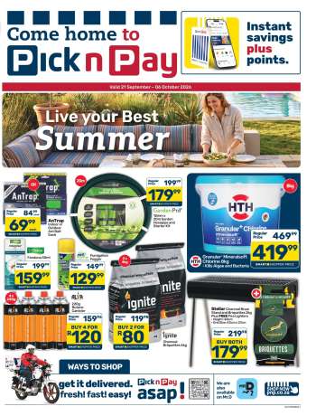 Pick n Pay catalogue  - 21/09/2026 - 06/10/2026.