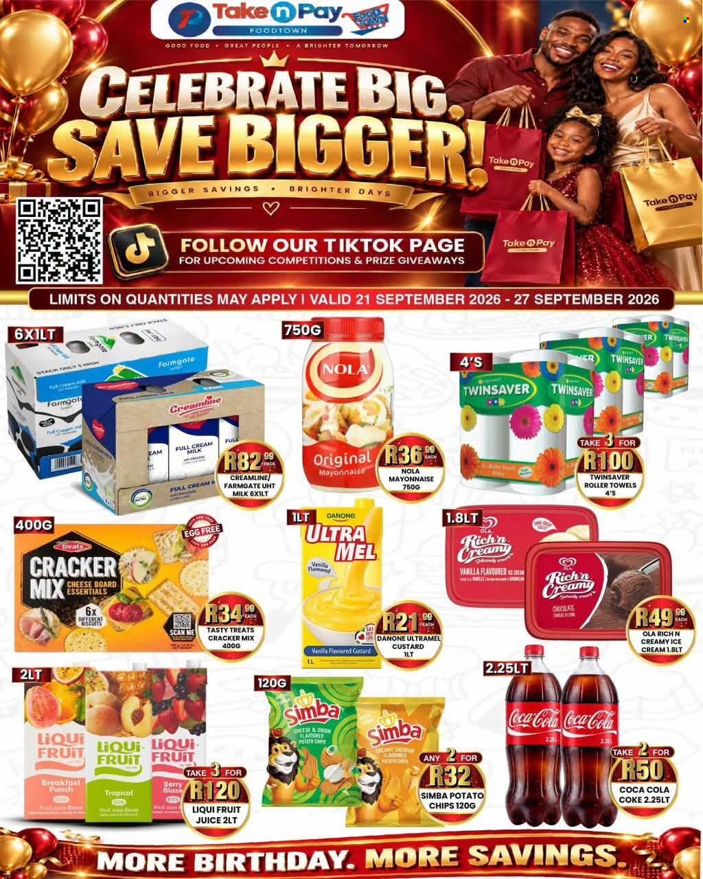 Take n Pay specials - 21/09/2026 - 27/09/2026. Page 1