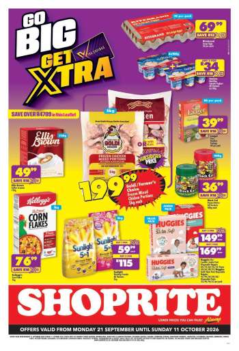 Shoprite catalogue  - 21/09/2026 - 11/10/2026.